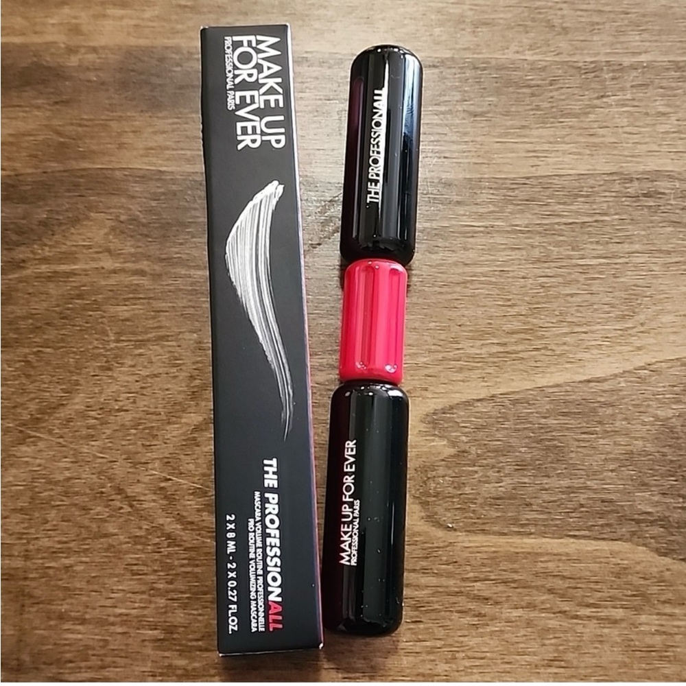 Makeup Forever Mascara - Bold Black and Vibrant Pink